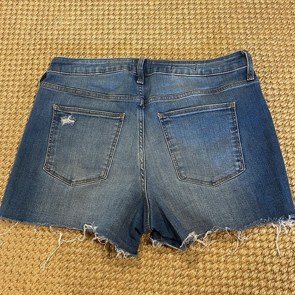 Universal Thread high rise midi denim shorts. - Picture 2 of 2